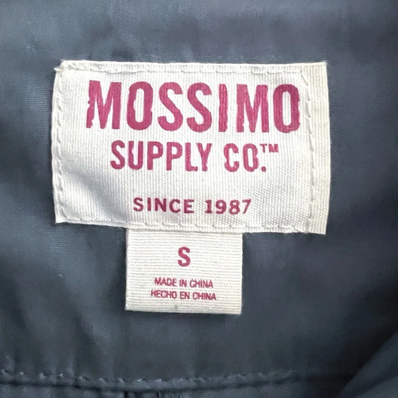 Mossimo Supply Co. Women’s Hooded Utility Cargo Jacket Size S GUC Lightweight - Picture 7 of 8